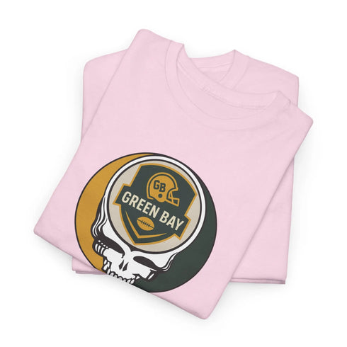 Grateful Dead - Green Bay Packers Stealie Grateful Dead Steal Your Face T-Shirt - NFL - StealieShop